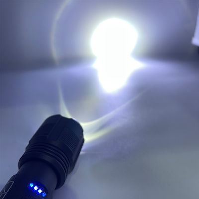 Rechargeable Flashlight LED Waterproof with Maximum Brightness 800lm