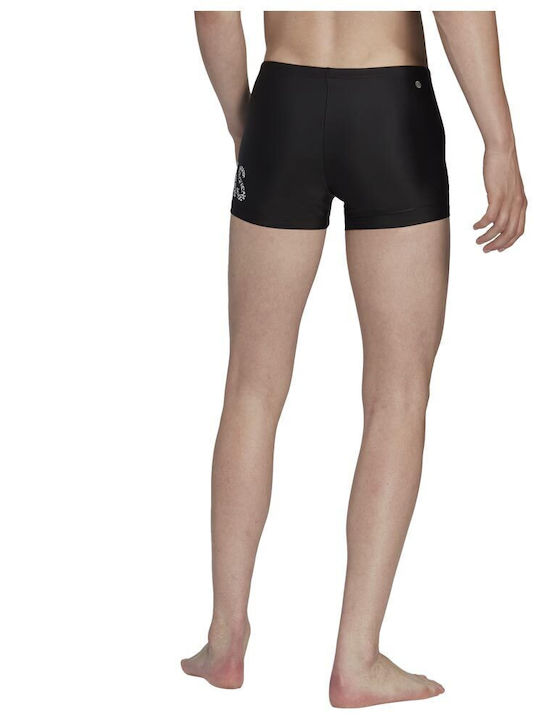 adidas Wording Men's Swimwear Shorts Black
