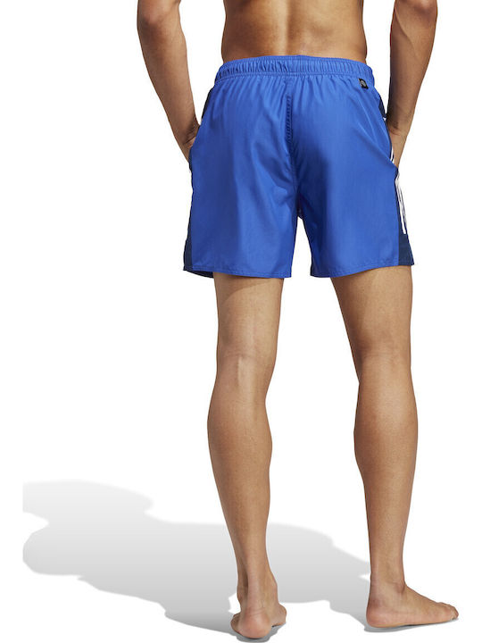adidas 3-Stripes Colorblock Men's Swimwear Shorts Blue