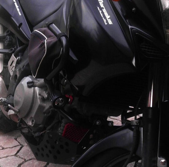 Givi Motorcycle Soft Bag for Rails Suzuki V-Strom DL1000 2002-2012 Black