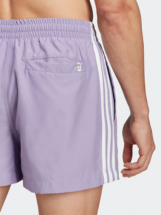 3-Stripes CLX Ανδρικό Μαγιό Σορτς Violet Fusion