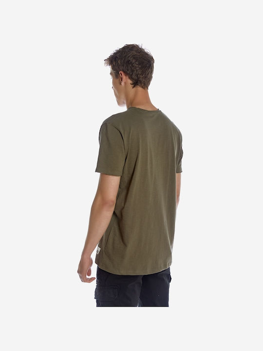 Camaro Herren T-Shirt Kurzarm Khaki