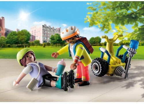 Playmobil Stadtleben Rettung mit Self-Balance für 4-10 Jahre