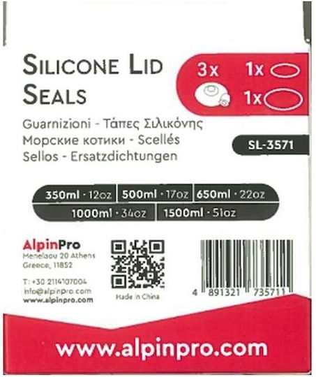 AlpinPro Ersatzteil für Thermos / Kühlschrank 1500ml / 350ml Transparent
