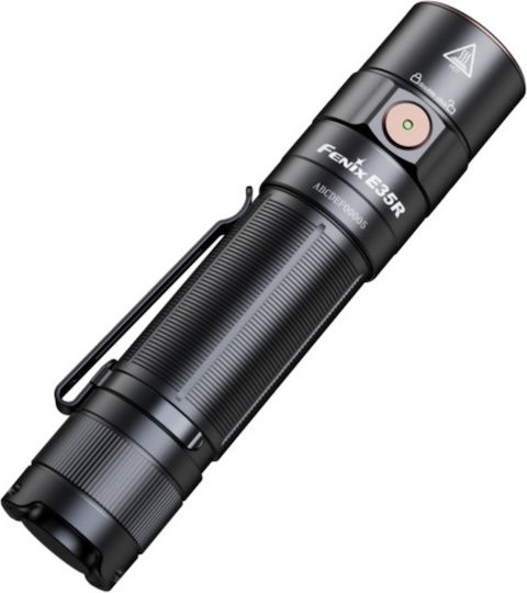 Fenix Rechargeable Headlamp LED IP68 with Maximum Brightness 1700lm Black