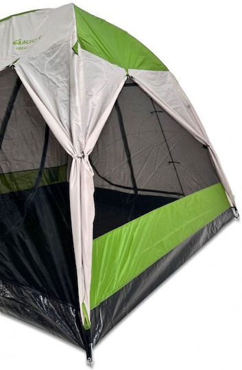 Bigfour Versa 4 Σκηνή Camping Igloo Πράσινη με Διπλό Πανί 3 Εποχών για 4 Άτομα 240x240x175εκ.