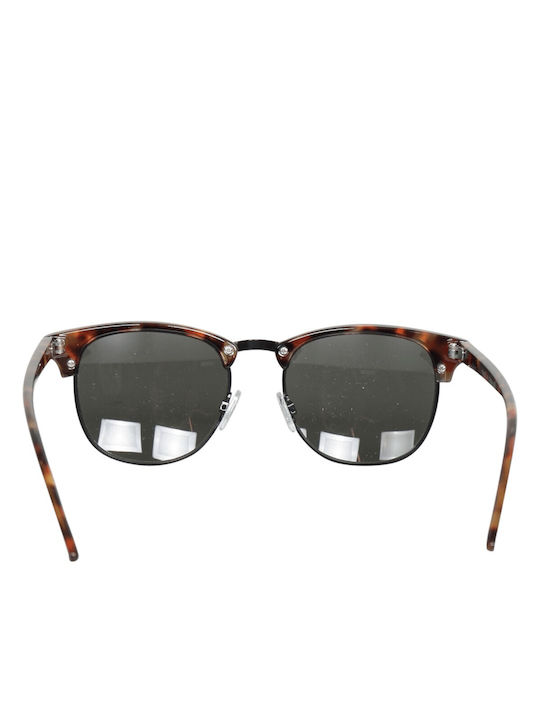 Vans Dunville Women's Sunglasses with Brown Tartaruga Frame and Gray Lens VN0A3HIQPA9