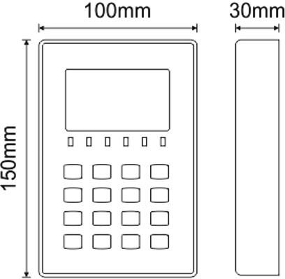 Olympia Electronics Wireless Alarm Control System 16-Zone