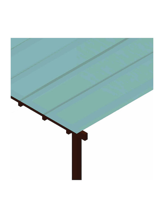 Πέργκολα Κήπου από Πλαστικό 400x400cm 10-31960