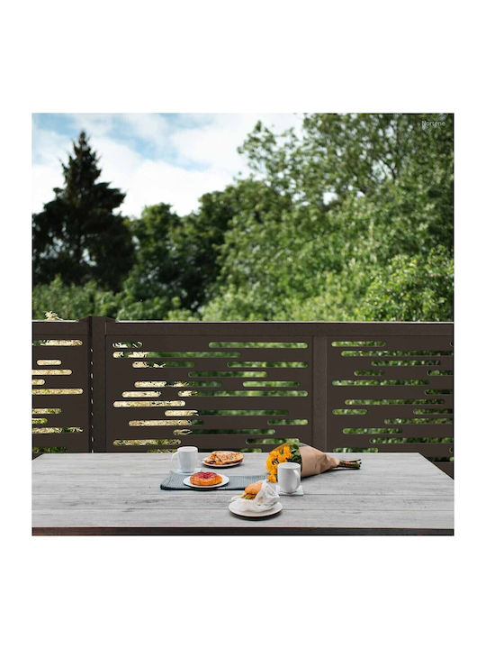 Nautic Plastic Trellis Brown 100x100cm