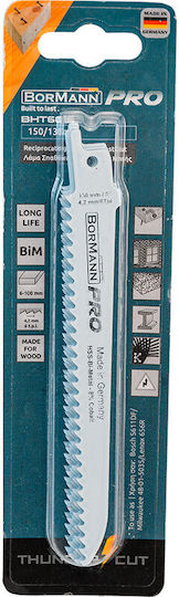 Bormann Pro BHT6021 Jig Saw Blade for Metal and Wood 5pcs 042914