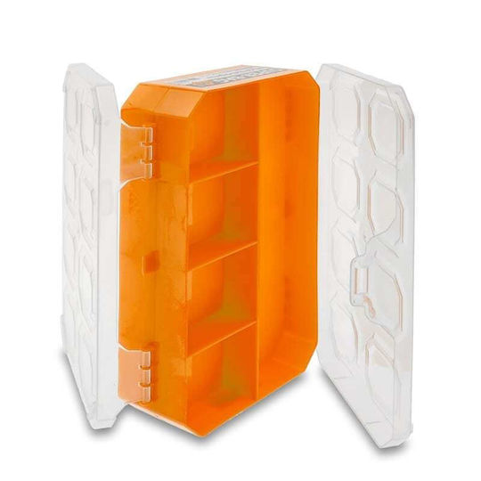 Dual Side Werkzeugkoffer-Organisator 10 Positionen Orange 21.3x12.5x5cm