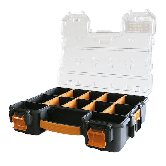 Mano Werkzeugkoffer-Organisator Schwarz 43x35x11cm