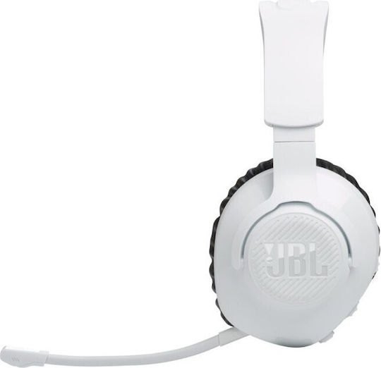 JBL Quantum 360P Drahtloses Über Ohr Gaming-Headset mit Bluetooth / USB Konnektivität Weiß für PS5