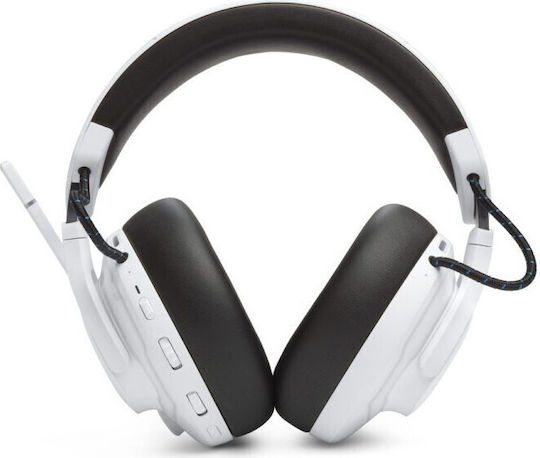JBL Quantum 910P Drahtlos Über Ohr Gaming-Headset mit Bluetooth / USB Verbindung Weiß für PS4 / PS5