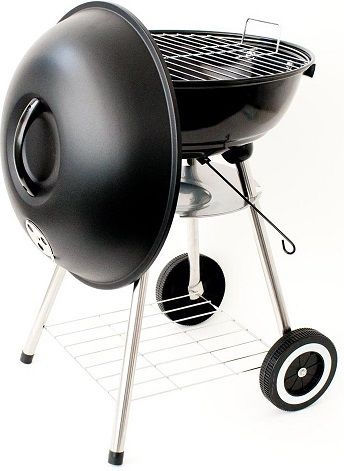 BBQ Collection 45613 72x44x44cm Stainless steel Portable Charcoal Grill with Lid 44cmx44cm