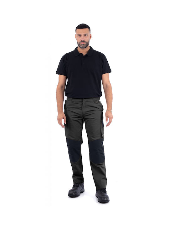 Axon Canvas Work Trousers Gray