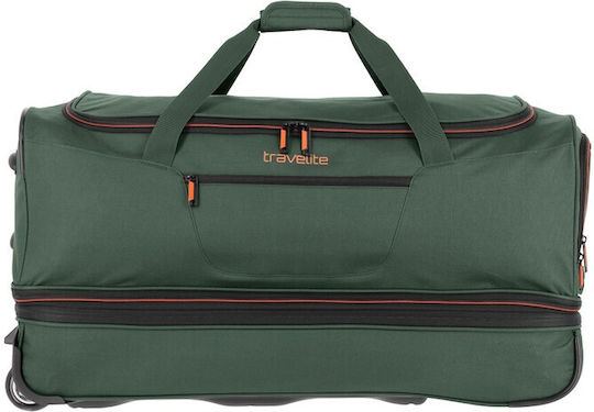 Travelite Basics Active Sack Voyage 86lt Green with Wheels Fabric L71xW35xH36cm