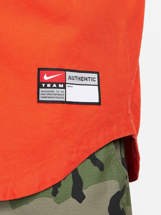 Kurzärmlig Hemd Orange