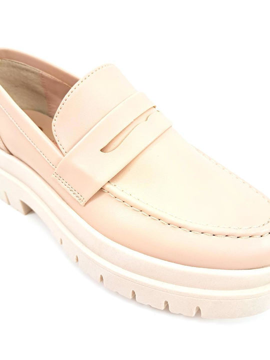 WOMEN'S MOCASINE NUDE CAMEO 2704 - Nude