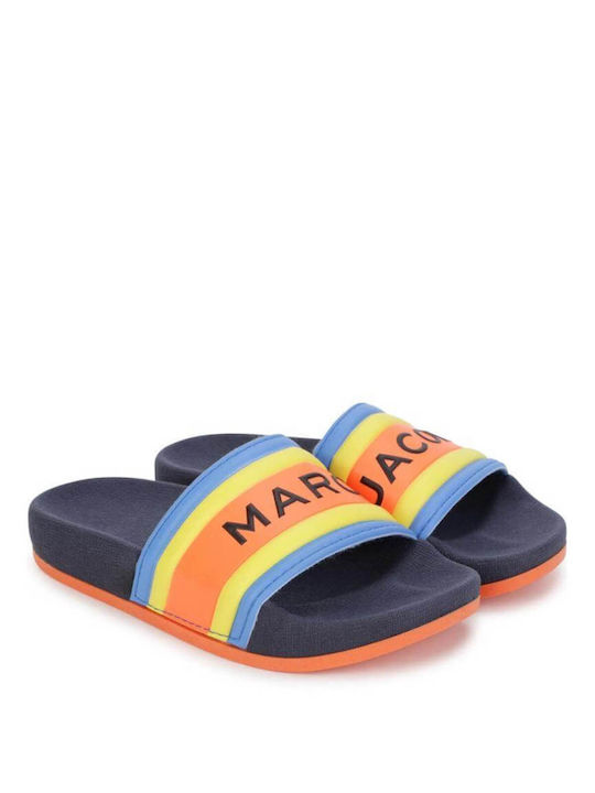 Kids Slides Sandals Little Marc Jacobs - 9060 K Aqua BLUE 3143161779303