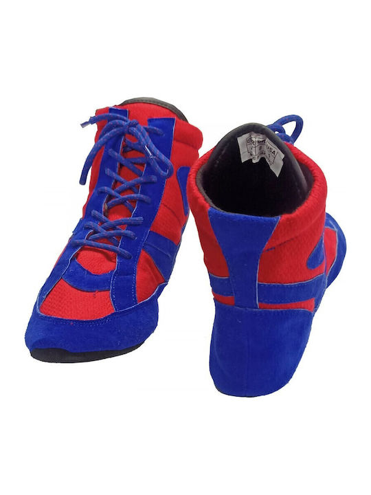 Olympus Sport Sambo Grip Παπούτσια Πυγμαχίας Κόκκινα
