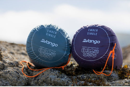 Vango Sleeping Bag Διπλό 2 Εποχών Ember Mineral Green