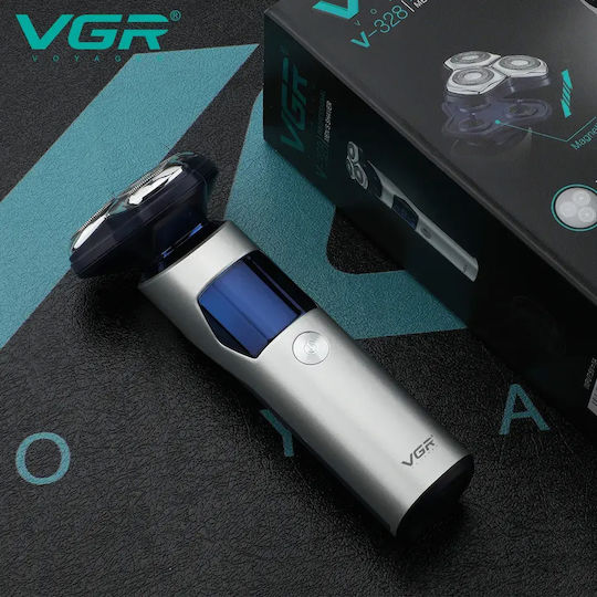 VGR V-328 Περιστρεφόμενη Ξυριστική Μηχανή Προσώπου Επαναφορτιζόμενη