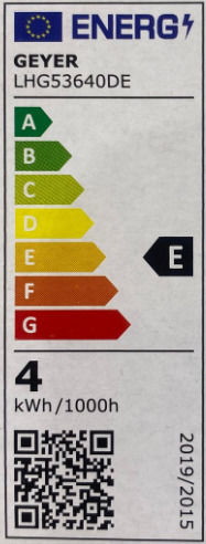 Geyer Λάμπα LED 5W για Ντουί GU10 και Σχήμα PAR16 Φυσικό Λευκό 400lm Dimmable