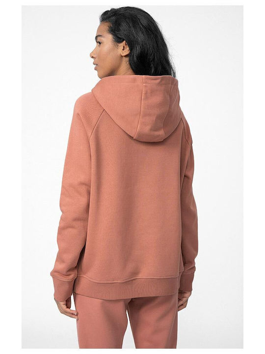 4F Women's Hooded Sweatshirt Orange