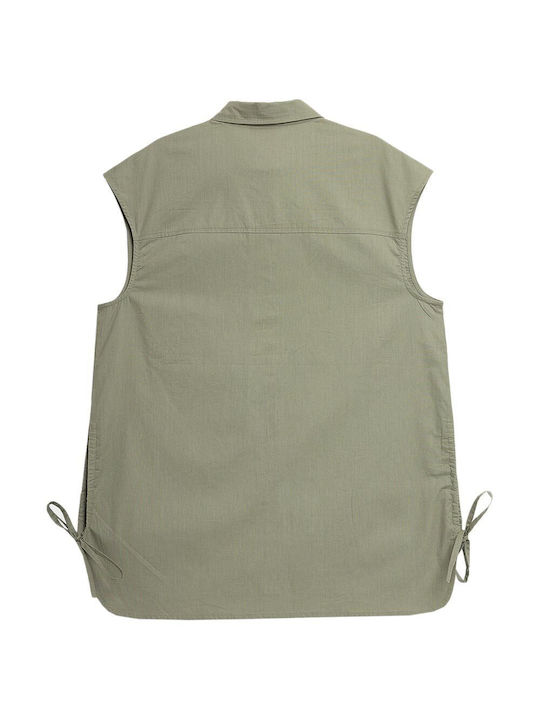 Outhorn Women's Sleeveless Shirt Khaki