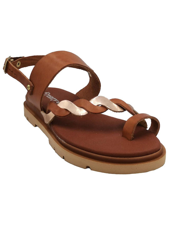 Step Shoes Women's Sandal In tan color (EVITA2-03)