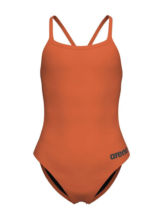 Arena Challenge So Kinder Badeanzug Einteilig Orange