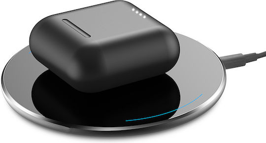 Tozo Tws T6s Earbud Bluetooth Handsfree Ακουστικά με Αντοχή στον Ιδρώτα και Θήκη Φόρτισης Μαύρα