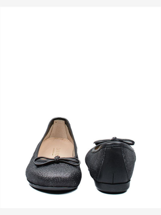 Women's Gliter Ballerinas ZAKRO COLLECTION S15 SS23 Black Black