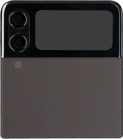 Samsung Screen Eξωτερική with Touch Mechanism and Frame for Galaxy Z Flip3 (Black)