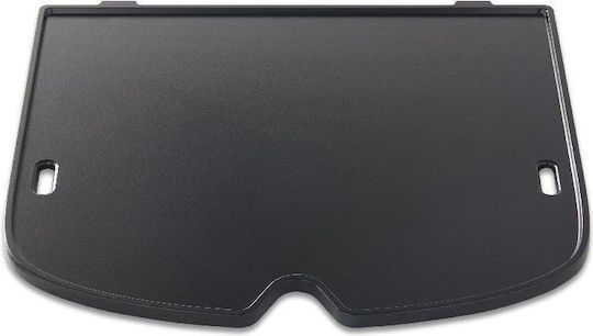 Weber Traveler Baking Plate with Cast Iron Flat Surface for Weber Traveler 34.29x32x1.27cm