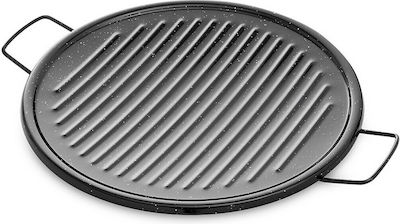 Vaello Baking Plate with Cast Iron Grill Surface 36x36cm 75466