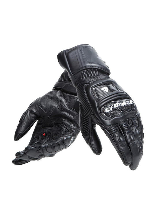 Dainese Druid 4 Ανδρικά Γάντια Μηχανής Δερμάτινα 4 Εποχών Black/Black/Charcoal Gray