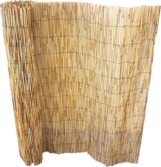 Chios Hellas Bambuszaun mit Ganzes Schilf 1x4m
