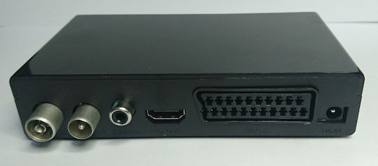 Neta Euromax 999-T2 Ψηφιακός Δέκτης Mpeg-4 HD (720p) με Λειτουργία PVR (Εγγραφή σε USB) Σύνδεσεις SCART / HDMI / USB