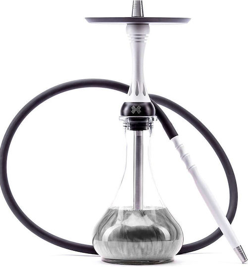 Hookah Ναργιλές Model X Μονός Snow White 42cm