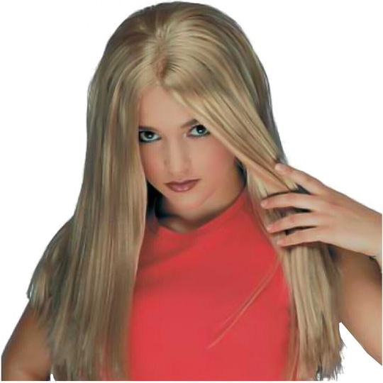 Karnevalsperücke Gerade Blond