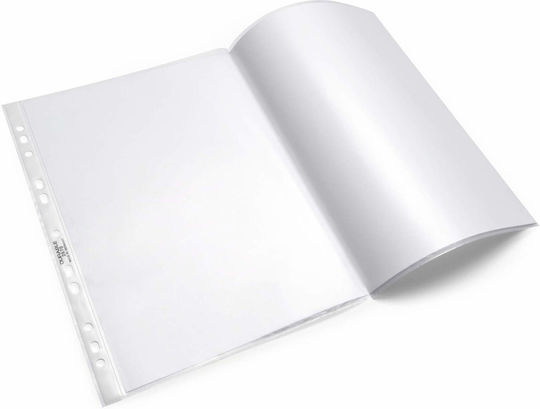 Durable Plastic Sleeve for Documents A3 with Holes and Reinforcement