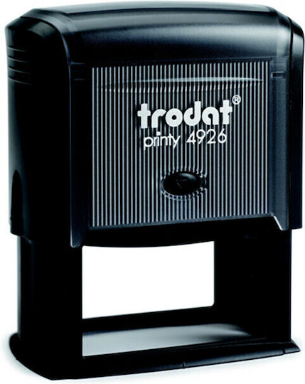 Trodat Printy 4926 Rectangular Self-Inking Text Stamp with Black Ink