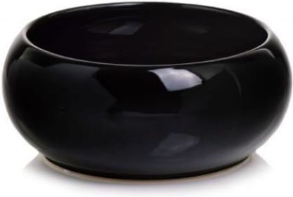 Polnix Piano Plant Pot Ceramic Black