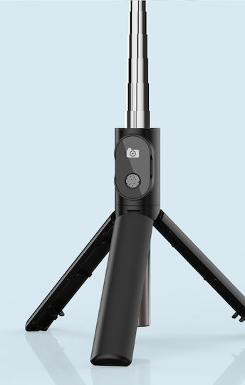Lamtech Gimbal Selfie Stick Cell Phone Tripod Bluetooth Black