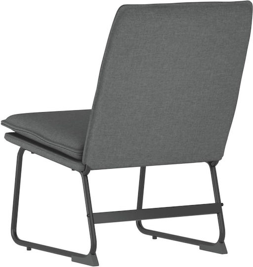 Πολυθρόνα Σκούρο Γκρι 52x75x76cm