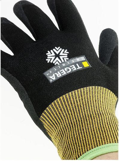 Tegera Gloves for Work Black Nitrile