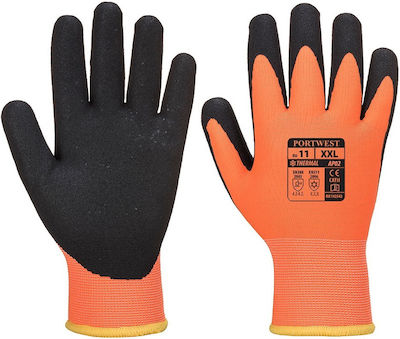 Portwest Waterproof Safety Glofe Orange AP02